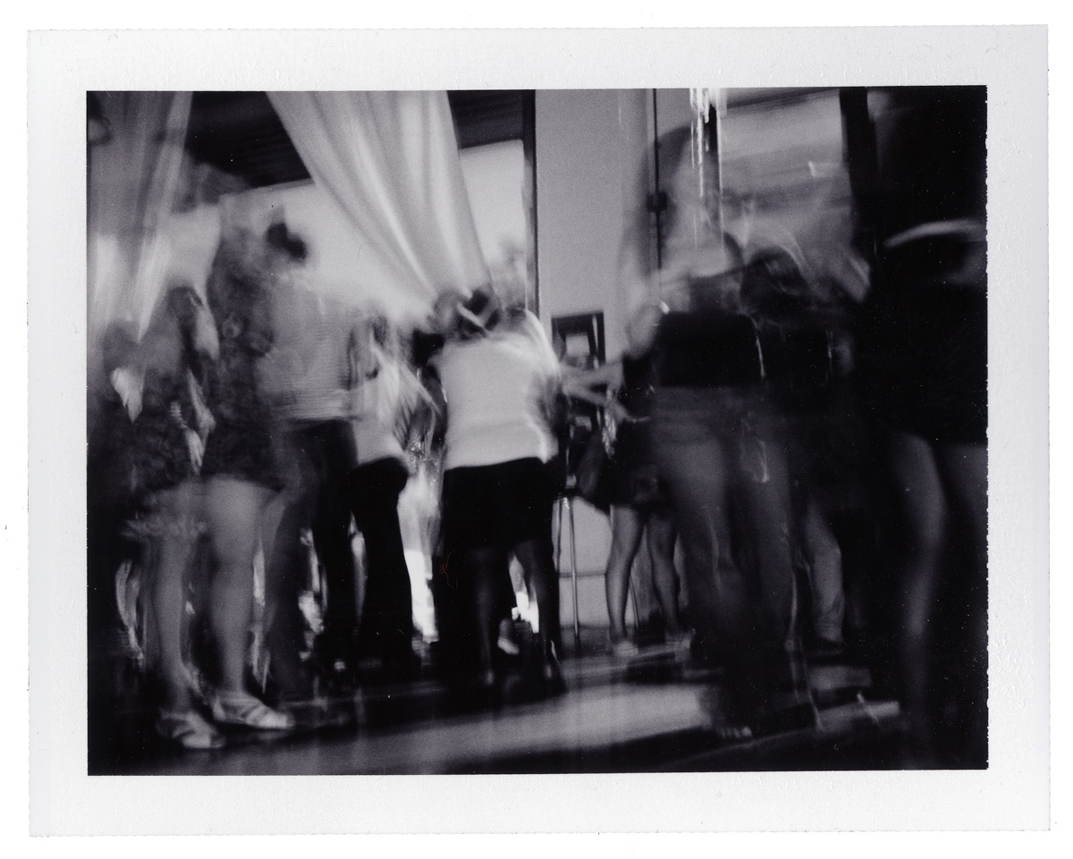 blur polaroid party