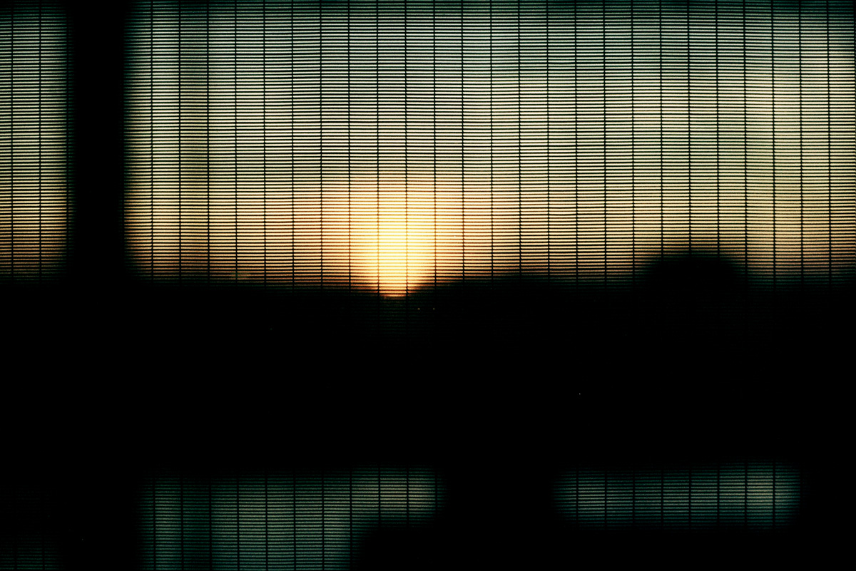 Sunset Shades Sun Cross Processed Film Fuji Pompidou